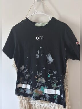 Off White c/o Virgil Abloh “Seeing Things”  TShirt 2013 Galaxy Print